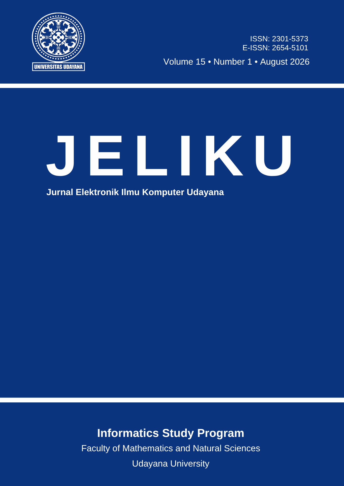					View Vol. 15 No. 1 (2026): JELIKU Volume 15 Number 1, August 2026
				